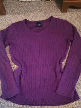 Basic Editions Cable Knit Sweater